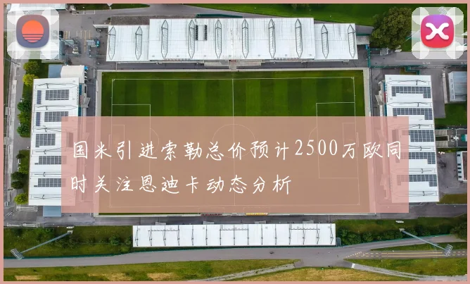 国米引进索勒总价预计2500万欧同时关注恩迪卡动态分析